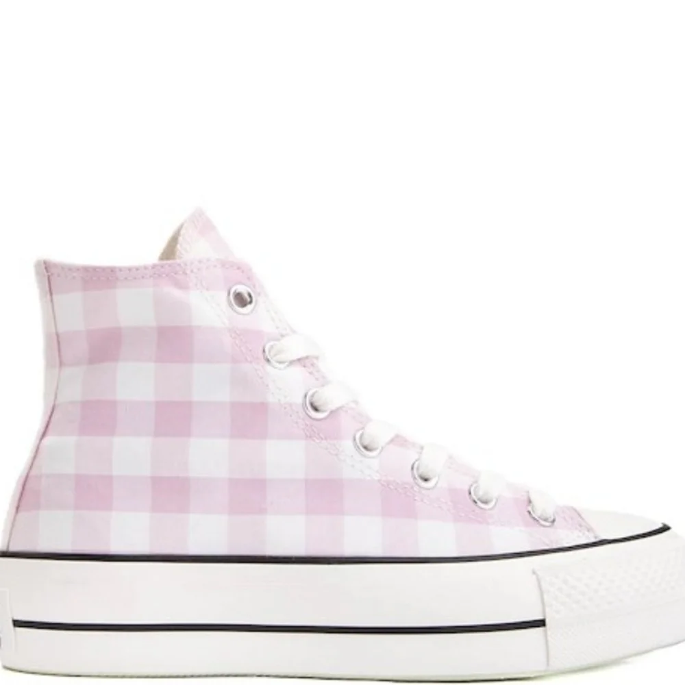 Converse Chuck Taylor All Star High Lift Platform Sneaker- Pink/White - Picture 5 of 14